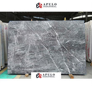 Nhà Máy Trực Tiếp Tundra Mây Đá Cẩm Thạch Màu Xám Tundra Đá Cẩm Thạch Màu Xanh Phiến Và Gạch - Product Image 4