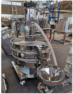 Tròn bột rung sàng Màn hình máy bột mịn Vibro Shaker Vòng sieving Máy sifter - Product Image 5