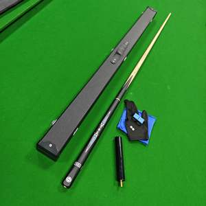 Alta calidad 10mm Split Chinese Pool Cue Small Head Ares Snooker Nine-Ball Cue con juego <span class=keywords><strong>de</strong></span> bolsas - Product Image 1