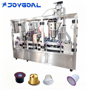 เครื่องบรรจุแคปซูลกาแฟ ให้บริการระบบการผลิตกาแฟความเร็ว<span class=keywords><strong>ส</strong></span>ูง<span class=keywords><strong>ส</strong></span>ำหรับ K-cup, <span class=keywords><strong>เน</strong></span><span class=keywords><strong>ส</strong></span>ท์เล่ และแคปซูลบรรจุอื่นๆ - Product Image 1