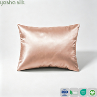 Taie d'oreiller en soie de mûrier 100 % pure, personnalisée OEM, pour le soin des cheveux et de la peau, 19/22 Momme, Grade 6A, Housse de coussin en soie pure pour dormir