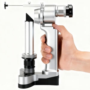 Microscope à fente LED portable InnoVue Opto PSL-1 avec conception portable pour examen ophtalmique et vétérinaire, couleur argent - Product Image 1