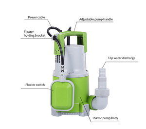 <span class=keywords><strong>Pompe</strong></span> submersible de <span class=keywords><strong>l</strong></span>'<span class=keywords><strong>eau</strong></span> de succion de la représentation stable 400W avec le commutateur de flotteur - Product Image 4