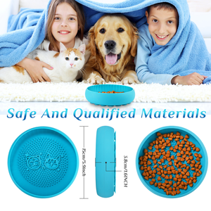 Nuevo comedero lento de silicona con ventosa, portátil, fácil de limpiar, para perros, tazón de alimentación para mascotas, gran venta - Product Image 2