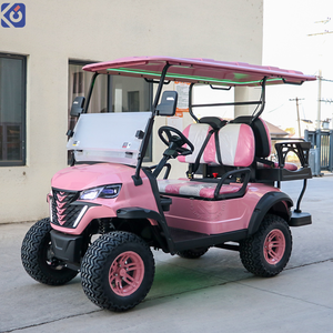 Voiture de golf électrique tout-terrain 4 places CAMP pour le tourisme, batterie lithium 72V, Club Car - Product Image 1