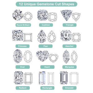 Anello in Moissanite di Alta Qualità per Donne, Set di Anelli con Gemme, Anelli Nuziali, Gioielli all'Ingrosso, Fascia di Lusso - Product Image 4