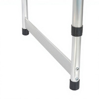 Table pliante compacte de camping en aluminium et fer Qiqika Luxury Glamping, mobilier d'extérieur