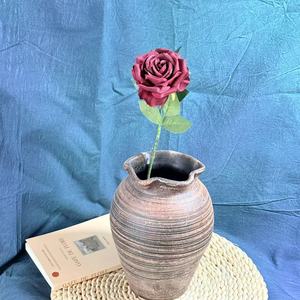 <span class=keywords><strong>Rose</strong></span> artificielle réaliste en diamant, branche <span class=keywords><strong>de</strong></span> <span class=keywords><strong>rose</strong></span> en soie au toucher réel, inodore, résistante aux UV, anti-soleil, décoration moderne pour <span class=keywords><strong>la</strong></span> maison, mariage - Product Image 4