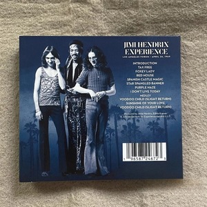 Jimi Hendrix Experience Los Angeles Forum, 26 de abril de 1969 CD. Un álbum en vivo histórico de la Jimi Hendrix Experience. - Product Image 2