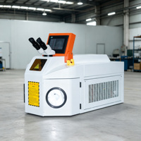 Soudeuse laser micro-puissance haute précision 200W YAG pour la soudure de bijoux en or, argent et cuivre
