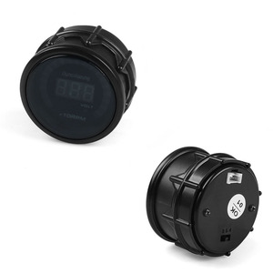 Tacómetro Universal para Automóvil de 12 V, Escala LED y Pantalla Digital, Pieza Eléctrica y Electrónica de Ajuste Específico para Carreras - Product Image 3
