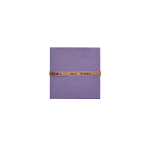 Boîte à collier rectangulaire moderne avec fermeture à lien, emballage cadeau doublé, conteneur à bijoux - Product Image 1