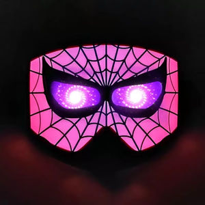 <span class=keywords><strong>Masque</strong></span> pour les yeux <span class=keywords><strong>LED</strong></span> pour fête, <span class=keywords><strong>masque</strong></span> en mousse lumineux pour rave, festival, Halloween, cosplay, accessoires de costume lumineux clignotants, cadeaux - Product Image 4
