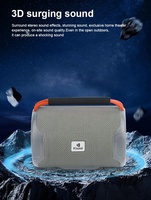 Enceinte Bluetooth portable avec fonction TWS 1+1 et radio FM