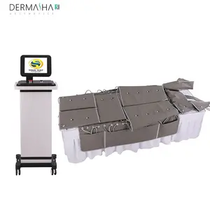 Dermasha casa uso em corpo a infrarossi dimagrante macchina professionale corpo pressoterapia completa macchina di drenaggio linfatico 3 in 1