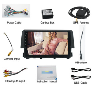 Android âm thanh xe hơi video DVD Player GPS cho Honda Civic 2016 2017 2018 2019 Android đài phát thanh <span class=keywords><strong>FM</strong></span> âm nhạc điện thoại liên kết Wifi BT <span class=keywords><strong>Navigation</strong></span> - Product Image 6