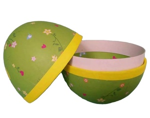 Vintage West Germany 4 Inch Paper Mache <strong>Decorations</strong> Packaging Easter <strong>Eggs</strong> - Product Image 3