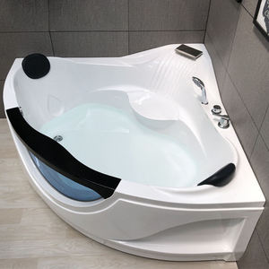 Baignoire d'Angle Balnéo Acrylique Spacieuse pour <span class=keywords><strong>2</strong></span> <span class=keywords><strong>Personnes</strong></span> avec Jacuzzi et Massage en Verre, Qualité Supérieure pour Vente en Gros - Product Image 5