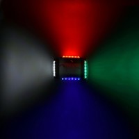 Feux de position latéraux rectangulaires fins à 6 LED Vert Blanc Rouge Ambre Bleu 12V 24V pour Camion Remorque Bus Fourgonnette Camionnette Étanche