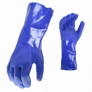MaxiPact chemiebesteuerte handschuhe individualisierte wasserdichte lange arbeitshandschuhe pvc handel