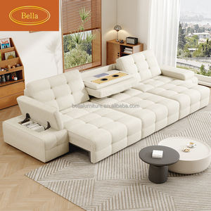 ميزة Lawrence جديدة بدون اعتماد على الجدار للمساحة بحجم غرفة المعيشة ، مصنوعة من القماش وتعمل بالكهرباء - Product Image 1