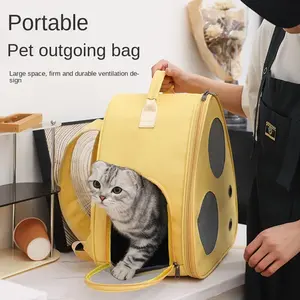 Pet Bag Cat Bag Multifunctional Space Bag Out Portable Breathable Cat Nest Cat Dog Cage Pet Supplies.