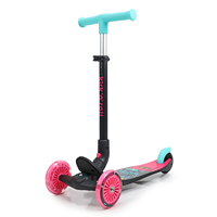 (Pas au détail) 2025 nouveau produit léger enfants Scooter pliable enfants Scooter avec roues clignotantes