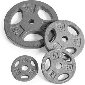 Disque Poids Fonte CAP Barbell 5 Lb – Standard 1″, Vintage, Occasion