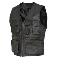 Veste de moto en cuir réversible, imperméable et coupe-vent, personnalisable pour homme, fermeture éclair avant, grandes tailles