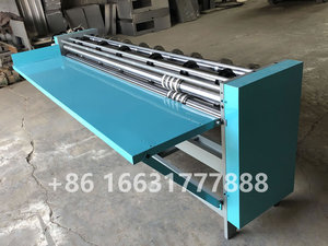 Macchina Manuale per Taglio e Cordonatura / Taglierina e Cordonatrice Manuale / Macchina per Taglio e Cordonatura di Cartone Ondulato - Product Image 2