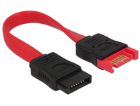 Câble d'extension SATA mâle-femelle - Câble d'extension interne mâle-femelle à 7 broches pour la transmission de données sur disque dur externe