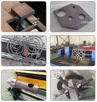 Máquina de Corte de Plasma CNC de Sobremesa CHINSAIL CXP1560 con Motor Paso a Paso, Espesor de Corte de 0-200 mm