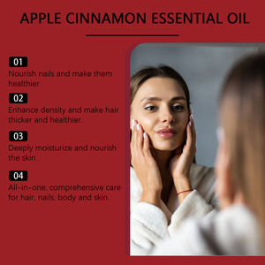 Huile de soin multi-usages pomme cannelle pour les cheveux, la peau et les ongles-Hydratant naturel pour renforcer la nutrition et l'hydratation - Product Image 3