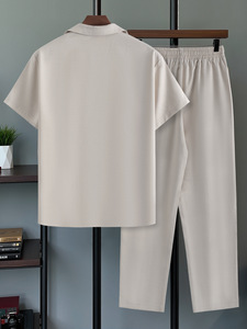 Abito <span class=keywords><strong>da</strong></span> <span class=keywords><strong>Uomo</strong></span> Moderno Doppiopetto, Casual Business, Due Pezzi (Giacca + Pantaloni), Vestito Formale su Misura - Product Image 4