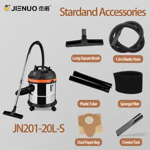 Jienuo 20L กรองฝุ่นหลายชั้น/30L/50L/60L เครื่องเป่าลมเปียกและแห้งเครื่องทำความสะอาดพรมในบ้าน