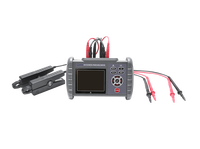 Testeur de phase électrique multifonctionnel avec écran LCD couleur 3,5 pouces, mesure de tension AC à deux canaux (0-600V) et de courant