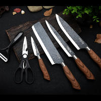2025 nouveau couteau de coupe de cuisine couteaux de Chef de cuisine ensembles couteaux modernes en acier inoxydable de 8 pouces ensemble avec boîte-cadeau pour la cuisine
