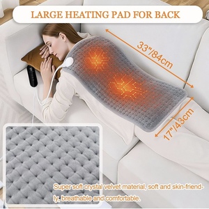 Almohadilla Térmica Lavable con Cable Calefactor y Termostato Ajustable para Alivio del Dolor de Espalda, Cuello, Hombros, Abdomen, Rodillas y Piernas, Precio al por Mayor - Product Image 5