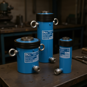 Cilindros Hidráulicos Ttake de Pistón Hueco de Acción Simple con Retorno por Resorte - Product Image 3