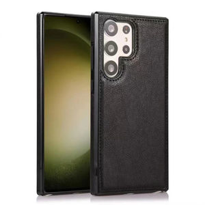 Étui en cuir souple ligne Texture couture couverture de Protection complète pour <span class=keywords><strong>Samsung</strong></span> S25 Ultra S24 Plus <span class=keywords><strong>S22</strong></span> étui de téléphone portable Compatible - Product Image 4