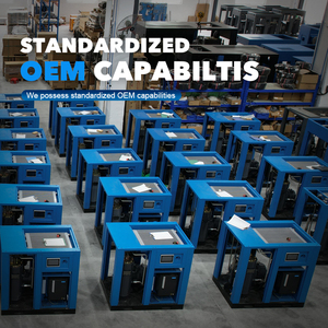 Máy nén khí trục vít loại yên tĩnh 7.5kw 11kw 15kw 22kw 8bar 10bar 16bar có chứng nhận CE, máy nén khí hàng đầu - Product Image 3