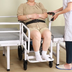 Cama de cuidado de enfermería de hospital manual multifunción con función de transferencia de silla de ruedas para pacientes paralizados ancianos - Product Image 4