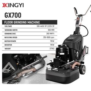XINGYI GX700 11KW 380 Voltaje 4 Cabezas Impulsado por engranajes Epoxi Rectificadora Pulido de hormigón Máquina amoladora de piso - Product Image 6
