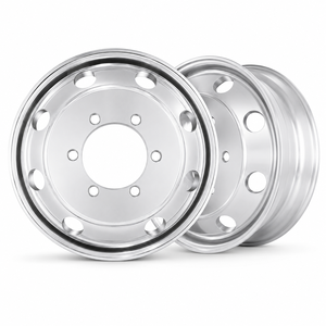 Jantes de camion en aluminium poli - Product Image 1