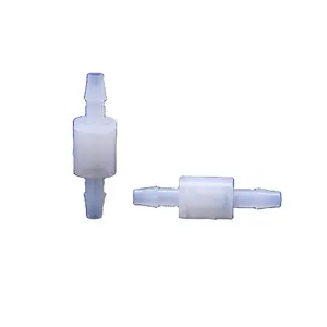 AMBOHR SCV0316DVL PVDF material 3/16 inch one way piston check valve non return for water treatment