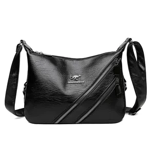Оптовая продажа, модная Водонепроницаемая женская сумка через плечо с защитой от кражи, сумки-мессенджеры через плечо