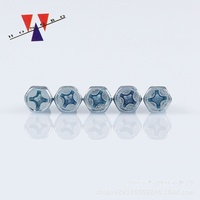 Self-produced Supply Fixed Mechanical Metric Grade Metal Fasteners Hexagonal 616 Cross-recessed Self-tapping Screws Triangular