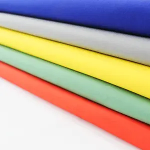 Gute Qualität Polyester Spandex Bedruckter Stoff Baumwolle Spandex Stoff Weiß für Arbeits kleidung Kleidungs stück