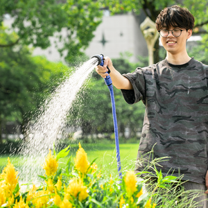 Set di Tubi Flessibili da 5/10/15/20/40 Metri con Pistola a Spruzzo per Lavaggio Auto, <span class=keywords><strong>Tubo</strong></span> Magico in Plastica Espandibile per <span class=keywords><strong>Giardino</strong></span> - Product Image 2