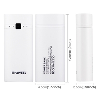 Estuche de Almacenamiento para Banco de Energía de Carga DIY 18650, 5600 mAh, Doble USB Tipo C, Carcasa para Banco de Energía sin Batería